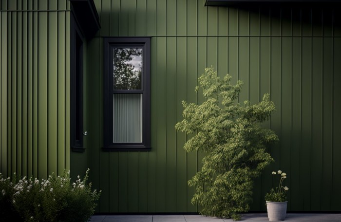 13 Green House Siding Color Ideas